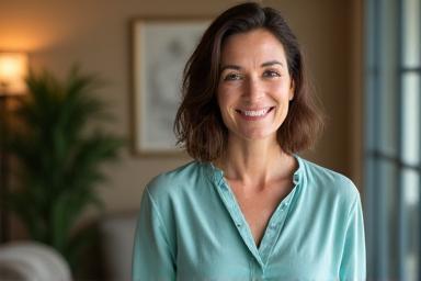 Ritratto professionale della Dottoressa Sofia Giordano, psicologa.