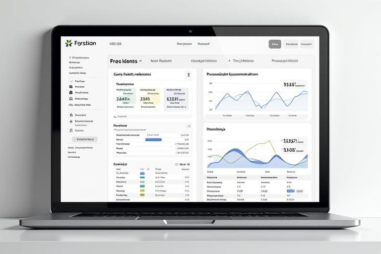 Un esempio di report settimanale personalizzato di VitaFlusso visualizzato su uno schermo di computer, con grafici chiari, riepiloghi testuali e raccomandazioni basate sui dati di benessere.